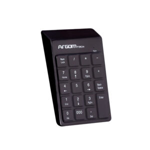Teclado Numerico Argom Cable USB Retractil – 19 teclas