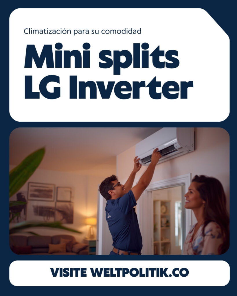 mini splits lg instalacion hogar