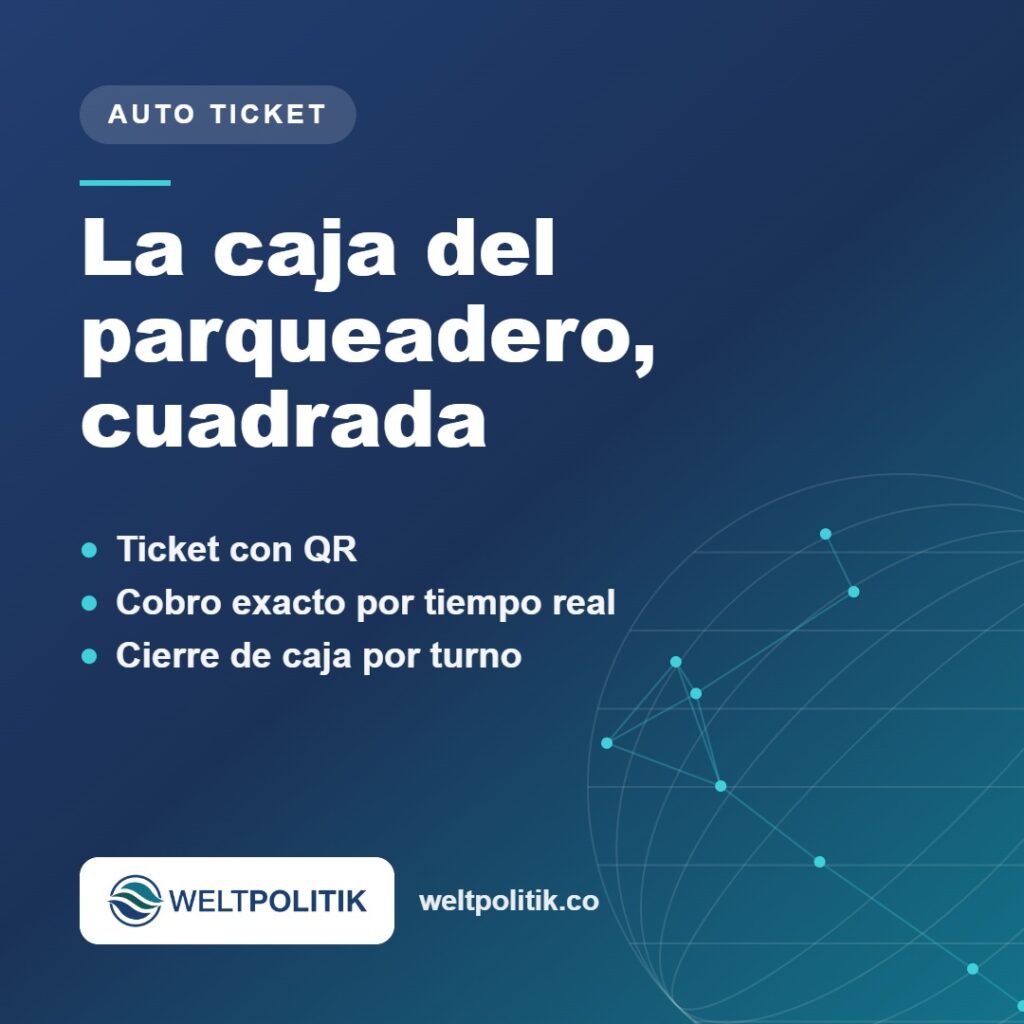 Weltpolitik: La caja del parqueadero, cuadrada